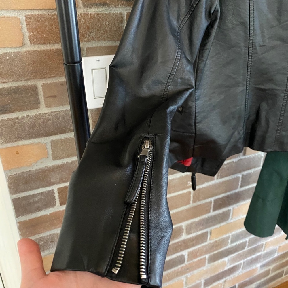 Faux Leather Jacket - Picture 2 of 5